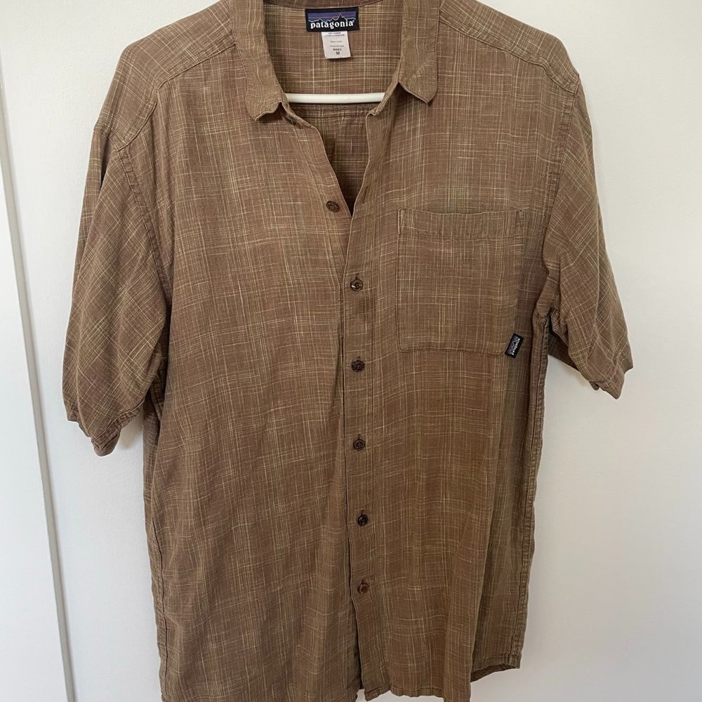 Patagonia hemp button up
